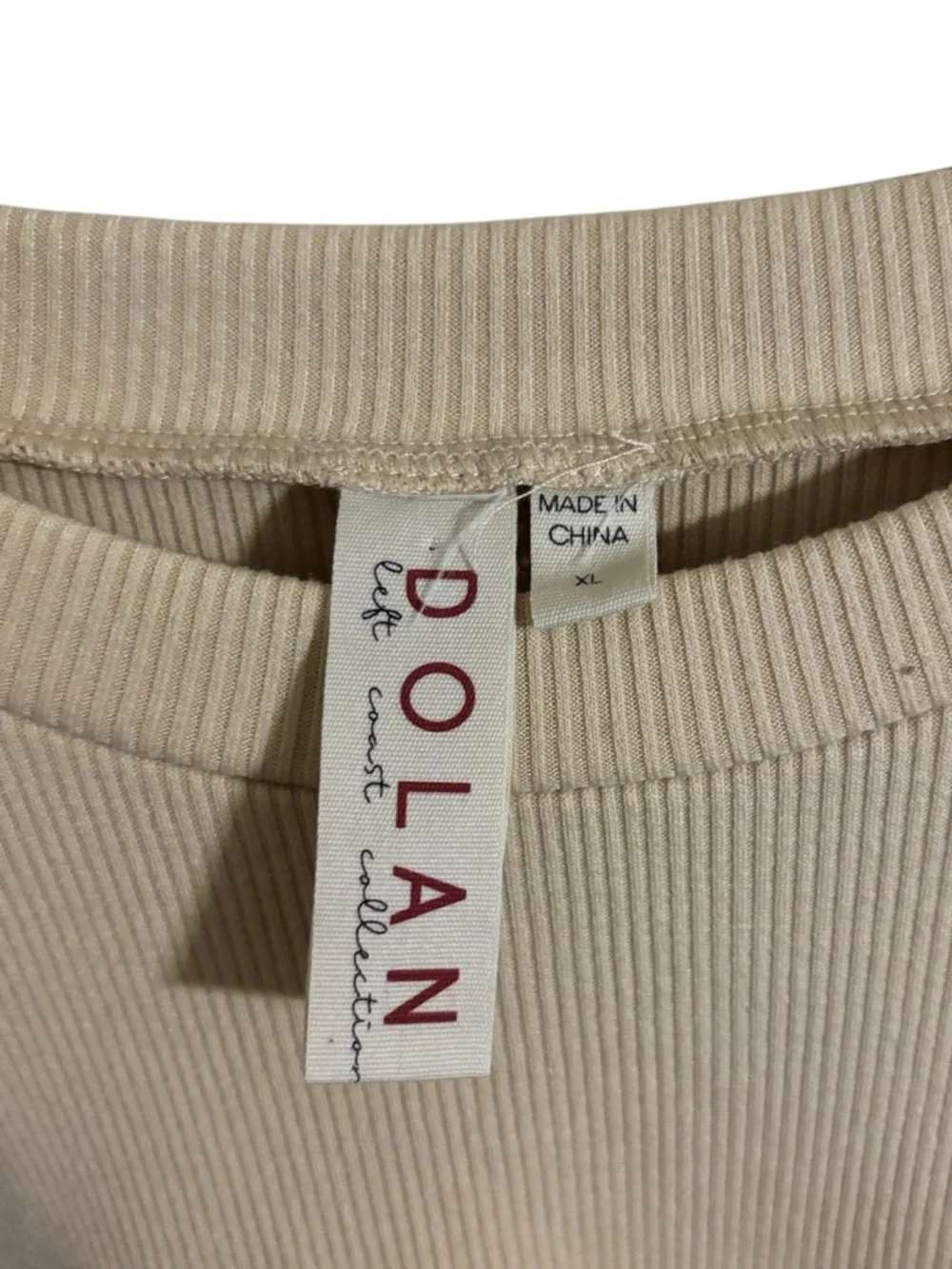 Anthropologie Dolan Cream Puff Sleeve‎ Blouse Pearl Embellishments XL